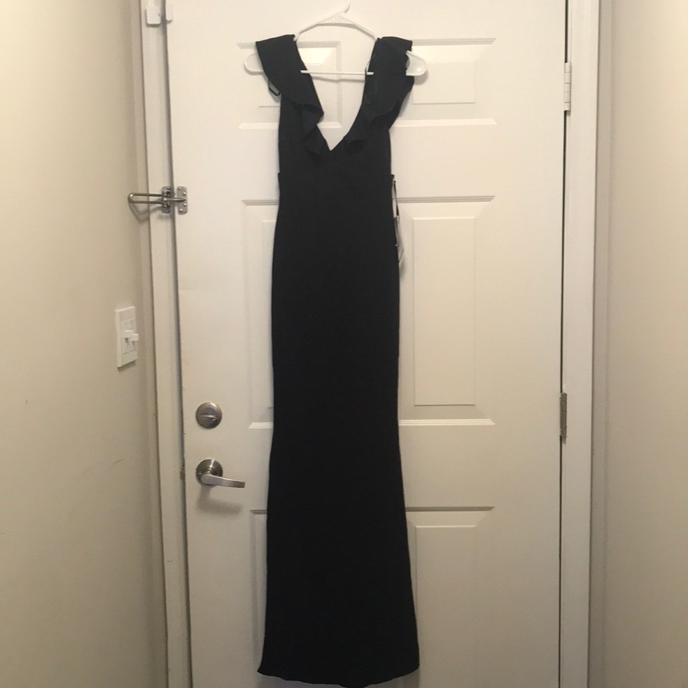 Lulus Perfect Opportunity Black Maxi Dress